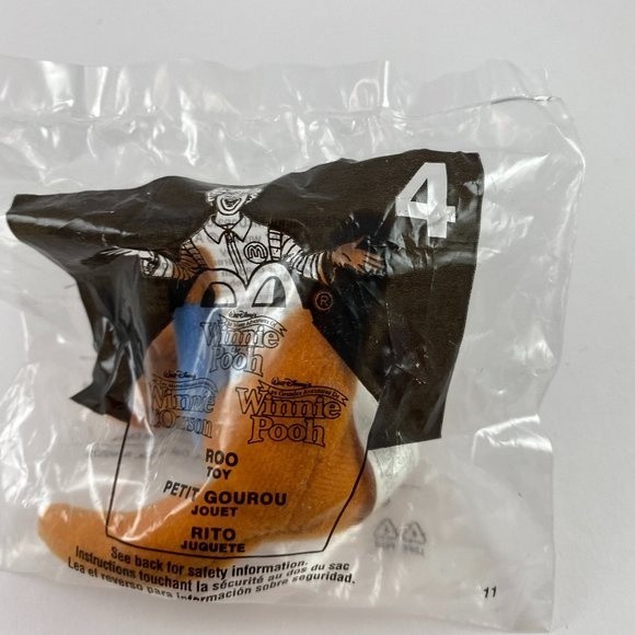 Winnie the Pooh - Roo - McDonald's 2001 collector toy - Unopened - Picture 1 of 2